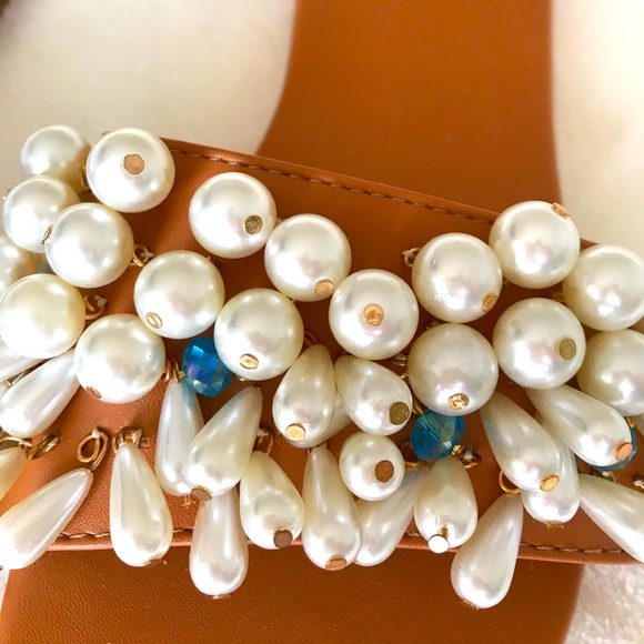 Flats pearls NWOT for Stunning beach outfits - Picture 3 of 4